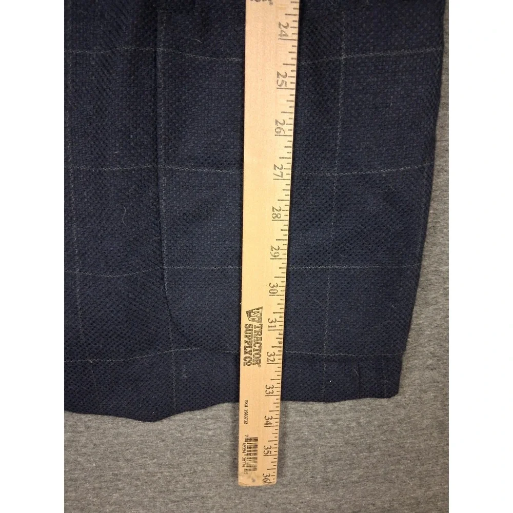 NEW Joseph Abboud Mens Jacket 42R Blue Plaid Wool Sportcoat Lightweight USA Made